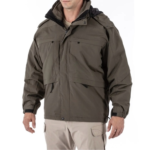 5.11 3 IN 1 SYSTEM TACTICAL AGGRESSOR PARKA NWOT ***COLOR IS ACTUALLY COYOTE *** - Picture 7 of 13